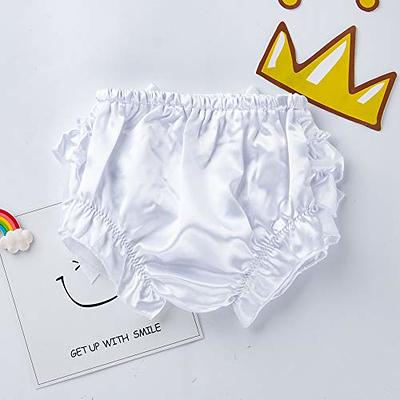 Toddler Baby Infant Girl Bowknot Ruffle Bloomer Nappy Underwear Panty  Diaper for 3-12 Months (6-12 Months, White) - Yahoo Shopping