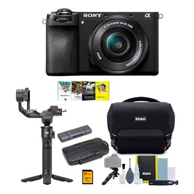 Bundle of Sony Alpha 6700 – APS-C Interchangeable Lens Camera with
