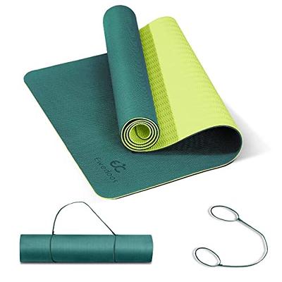 Ewedoos Yoga Mat Non Slip TPE Yoga Mats Exercise Mat Eco Friendly Workout  Mat for Yoga, Pilates and Floor Exercise Thick Fitness Mat Carry Strap  Included (Aqua) - Yahoo Shopping