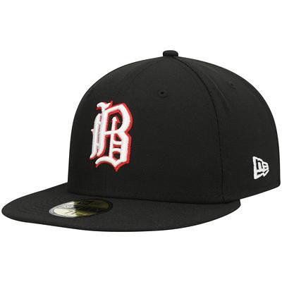 Men's Rings & Crwns Black Birmingham Barons Team Fitted Hat - Yahoo Shopping