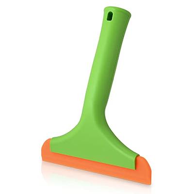 FOSHIO All-Purpose Silicone Squeegee for Shower Glass Door, Window  Cleaning, 7.5'' Green Long Handle 6'' Orange Blade Small Squeegee for Car  Window, Windshield, Mirror, Bathroom - Yahoo Shopping