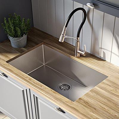 Kraus KHU103-32 Standart Pro 32 16 Gauge Undermount 60/40 Double Bowl Stainless Steel Kitchen Sink