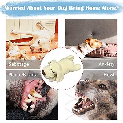 Pet Supplies Calming Stuffed Heartbeat Sleep Aid Behavioral Dog Toy Anxiety  Relief Durable Washable Cute Training