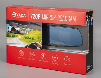 YADA 720P HD Roadcam Universally Compatible Window Mounted Dash