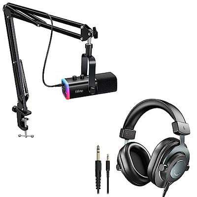 Elgato Wave XLR USB-C Audio Interface Kit with Wave DX Broadcast Mic and  Boom Arm