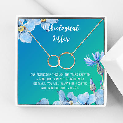 Anavia To My Best Friend Necklace Gift, Best Friend Birthday Gift