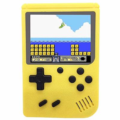 TaddToy 16 Bit Handheld Game Console for Kids Adults, 3.0'' Large Screen  Preloaded 200 Classic Portable Retro Video Handheld Games with Type-C Port
