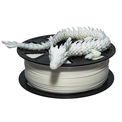 Creality PLA Filament Pro White, 1.75mm 3D Printer Filament, Ender PLA +  (Plus) Printing Filament, 1kg(2.2lbs)/Spool, Dimensional Accuracy ±0.03mm.