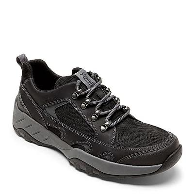 Rockport Men's XCS Riggs Blucher Water Resistant Walking Shoe, Triple Black  Suede/MESH, 8 - Yahoo Shopping