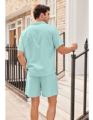 COOFANDY Men's 2 Piece Linen Outfits Long Sleeve Casual Summer Holiday  Beach Sets, Army Green, Small : : Clothing, Shoes & Accessories