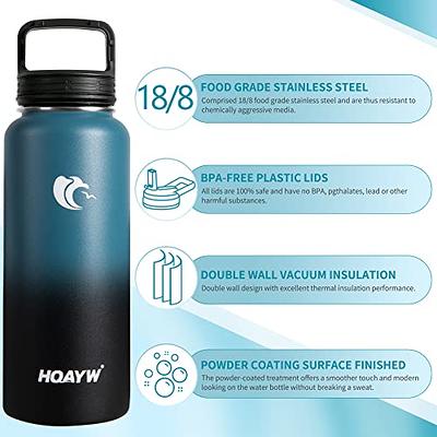 Simple Modern 32oz Ascent Water Bottle - Hydro Vacuum Insulated Tumbler  Flask w/ Handle Lid - Double Wall Stainless Steel Reusable - Leakproof  -Cherry 