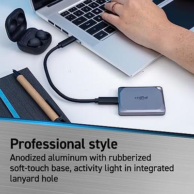 Crucial X9 Pro 1TB 2TB 4TB Portable SSD 1050MB/s PC&Mac with Mylio