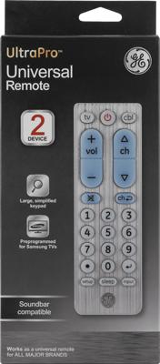 BIG BUTTON universal TV remote control senior/elderly/visual impaired - 7B.