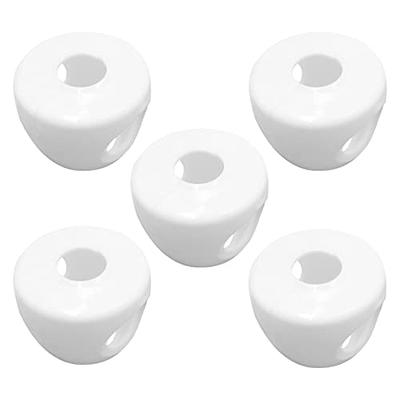 Silicone Door Knob Cover Door Handle Covers Knob Protective Sleeve, White