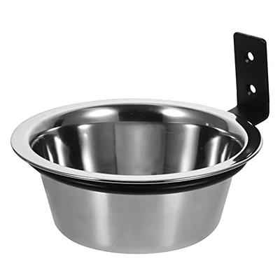 Hydrapeak Non Slip Stainless Steel Dog Bowl 4 Cup Black