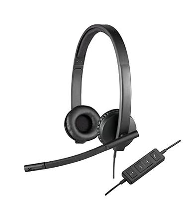 Audifono Logitech H390 Call Center USB - Negro LOGITECH