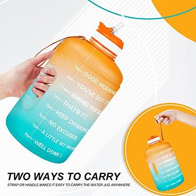 1 Gallon Plastic Water Bottle W/Handle