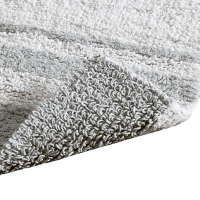 20x30 Spa Cotton Reversible Bath Rug Taupe Brown : Target