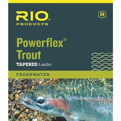 RIO Fly Fishing Leaders Fluoroflex Saltwater Leader 9Ft 12Lb Fishing Line,  Clear - Yahoo Shopping