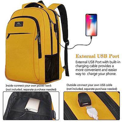 Women Large Travel Backpack 15.6 Inch Laptop USB Airplane Business