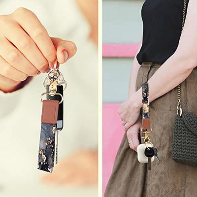 Fabric Key Tags, Black keychain accessories, Minimalist key charm, Mini key  fob, Key fob wristlet, Black luggage tag, Travel bag tag