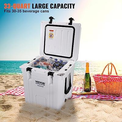 65 qt. Blue Outdoor Camping Picnic Fishing Portable Cooler Portable Insulated Camping Cooler Box