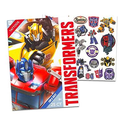 Screen Legends Transformers Backpack and Lunch Box Set for Boys - Bundle  with 15” Transformers Backpack, Lunch Bag, Tattoos, Water Bottle, More