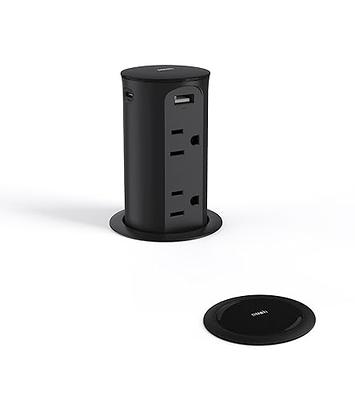 ANNQUAN Automatic Pop Up Countertop Outlet with 15W Wireless