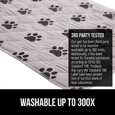 Gorilla Grip Reusable Puppy Pads, 28x18, Slip Resistant Pet Crate Mat,  Absorbs Urine, Waterproof, Cloth Pee Pad for Training Puppies, Washable  Incontinence Underpads, Chucks, Protects Sofa, Furniture - Yahoo Shopping