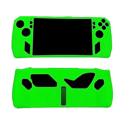 OPTOSLON Silicone Case with Kickstand Compitable with ASUS ROG Ally Gaming  Handheld, Protective Cover Skin Shock-Absorption and Anti-Scratch with 2