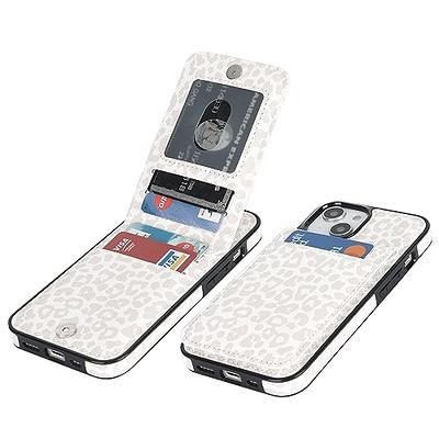 iPhone 14 Pro Wallet Credit Card Holder Flip Leather Magnetic