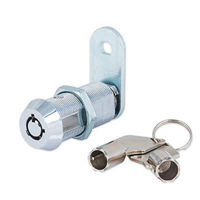 FJM Security SPRS60-KA Heavy Duty Shrouded Padlock With Triple Chrome  Plating, Keyed Alike