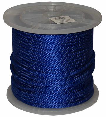 Blue Hawk 0.375-in x 100-ft Braided Polypropylene Rope (By-the