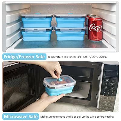 YANGRUI To Go Containers, 100 Pack Large Capacity 9 Inch 41 OZ Shrink Wrap Meal  Prep Container BPA Free Microwave Freezer Safe Plastic Clamshell Food  Containers (L3-901-PT5-100) - Yahoo Shopping