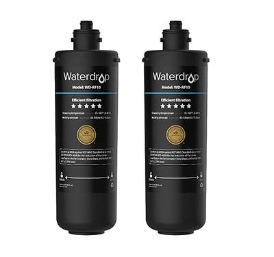 Waterdrop 10UA Under Sink Water Filter System, Reduces PFAS, PFOA/PFOS,  Lead, Chlorine, Bad Taste & Odor, Under Counter Water Filter Direct Connect  to