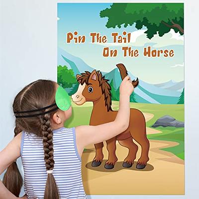  Pin The Tail On The Dinosaur Game, Large Poster