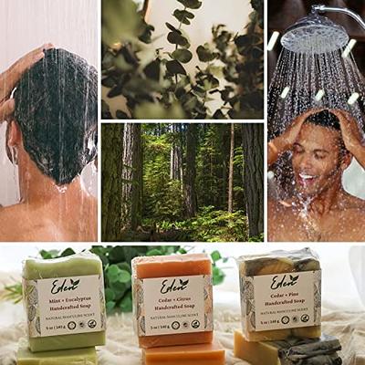 Cedar Citrus Bar Soap, Men's Soap, Natural Soap for Men