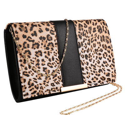 PU Leather Clutch Purse Evening Chain Shoulder Bag for Women - Yahoo  Shopping