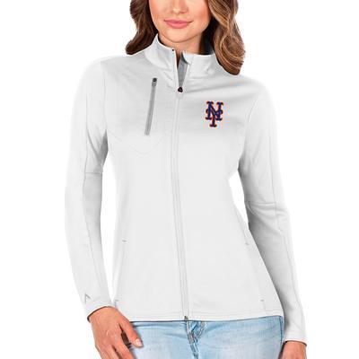 Women's Antigua White New York Cubans Generation Full-Zip Jacket