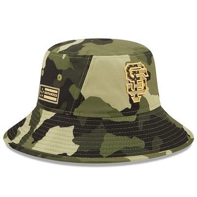 New Era Camo Kansas City Royals 2022 Armed Forces Day Bucket Hat