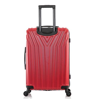 InUSA Vasty 24 Hardside Lightweight Luggage with Spinner Wheels, Handle  and Trolley, Pink - Yahoo Shopping