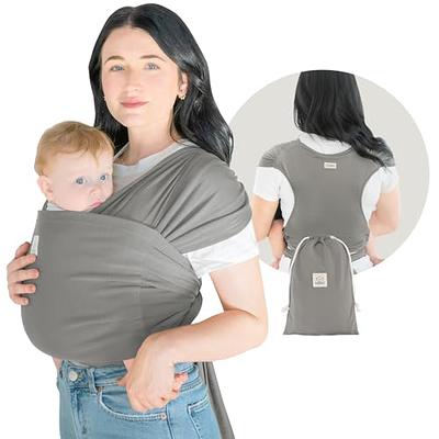  KeaBabies Baby Wrap Carrier - All in 1 Original Breathable Baby  Sling, Lightweight,Hands Free Baby Carrier Sling, Baby Carrier Wrap, Baby  Carriers for Newborn, Infant,Baby Wraps Carrier (Classic Gray) 