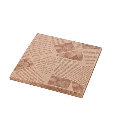 qiangXINGYai Baking Parchment Paper Roll Non Stick Baking Paper Newspaper  Printing Design Food Wrapping Paper for Baking Cookies Bread Pizza Meat and