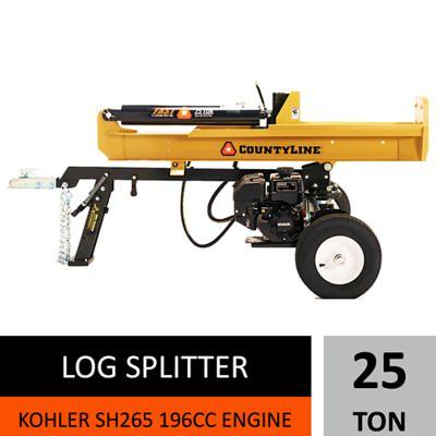 CRAFTSMAN 13-Ton 196-cc Horizontal Gas Log Splitter with Kohler Engine in  the Hydraulic Gas Log Splitters department at