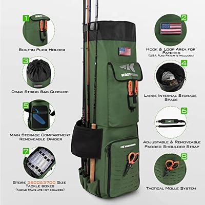 KastKing Karryall Fishing Rod Bag with 3600 & 3700 Tackle Box - Yahoo  Shopping