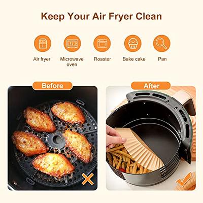 Camcook Air Fryer Disposable Paper Liner, 100PCS Non-Stick Oil Resistant  Parchment Paper For Air Fryer 2-5 QT, Food Graded Oil-proof Parchment Paper  For Baking, Roasting, Microwave, Oven - Yahoo Shopping