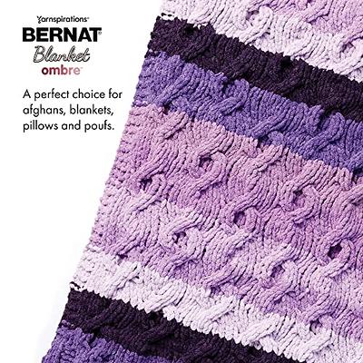 BERNAT BLANKET Yarn, Country Blue, 10.5oz/300g, 220 yards/201m, Super –  Yarn 2 Blanket
