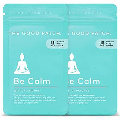 The Good Patch Plant Powered Full Body Unwind and Zen Support- Sustained  Release Be Calm Patch with Hemp Extract, Ashwagandha Root, and  Passionflower (8 Total Patches) - Yahoo Shopping