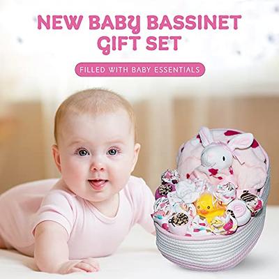 New Baby Girl Gift Basket Grand Essentials