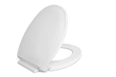 American Standard MightyTuff Plastic White Round Soft Close Toilet Seat in  the Toilet Seats department at